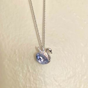 Swarovski Swan Necklace